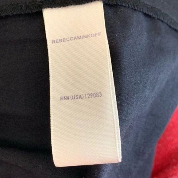 Rebecca Minkoff wrap top small black eyelet boho - Picture 9 of 9